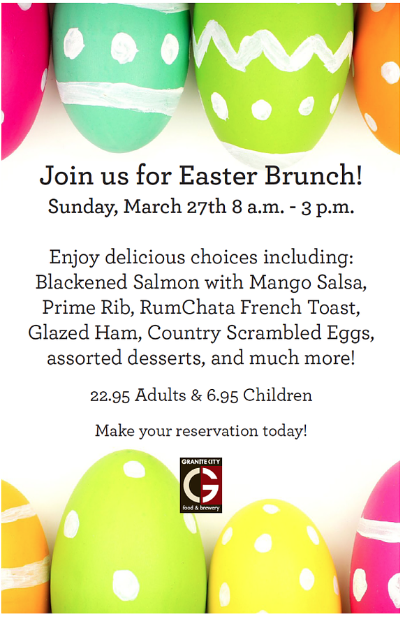 Easter brunches & buffets in Fargo 2016 Visit FargoMoorhead