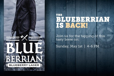 Blueberrian Bluebaerry Lager Tapping Event 05.01.2016