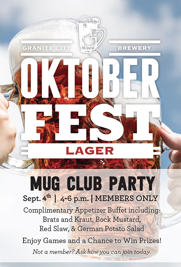 Oktoberfest Mug Club/Brew Rewards Party!