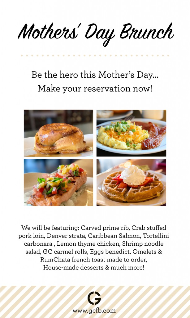 Mother's Day Brunch May 14, 2017 | Granite City Food & Brewery