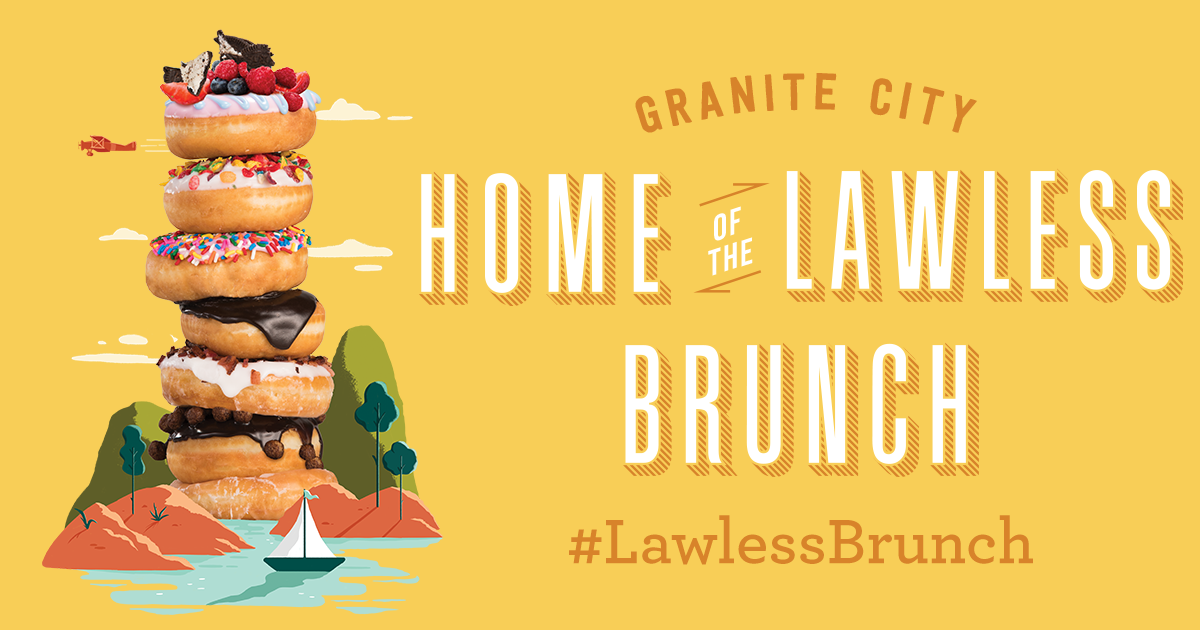 Lawless Brunch Sunday Brunch Infinite Mimosa Granite City Brewery
